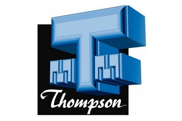Thompson Logo Merken Pagina